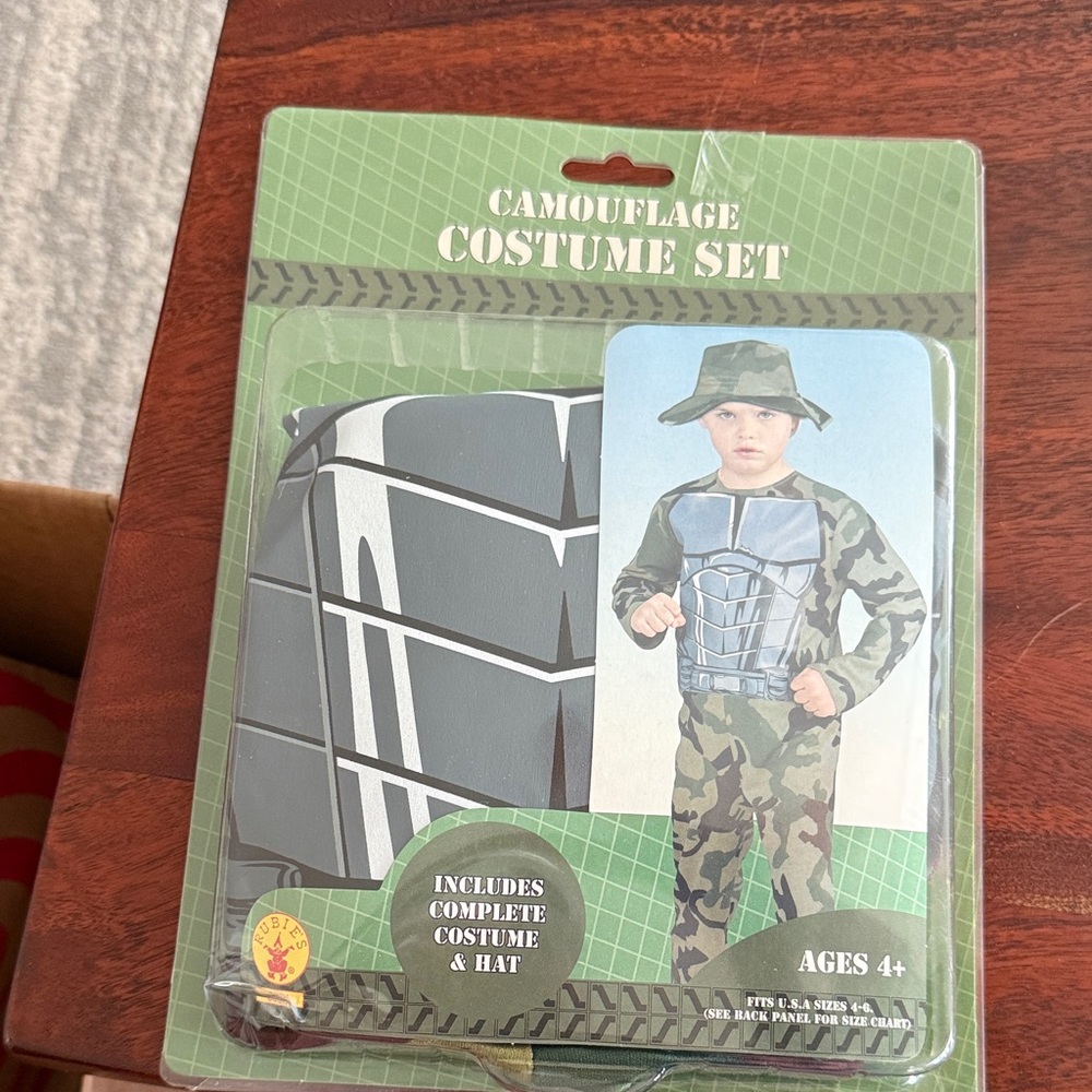 Camouflage Costume Set
